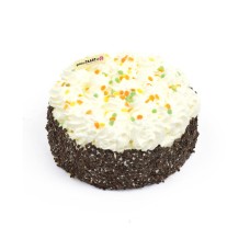 Round Easter cream cake